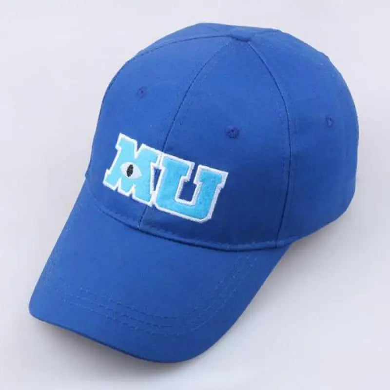 Comic Baseball Cap Men Adult Unisex Cotton MU Embroidery Big Eye Monster University Women Sun Hats Trucker Hat Bonnet Gorras