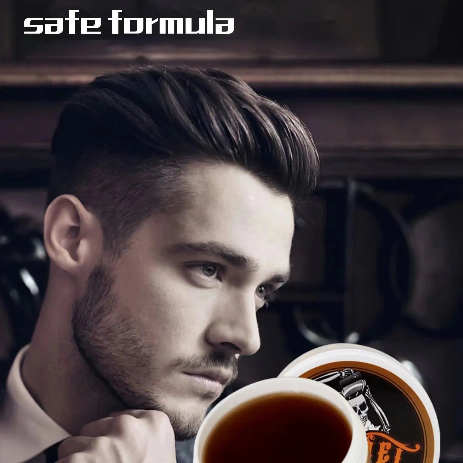 Salon Hairdresser Styling Hair Pomade Barber Stylist Restoring Ointment Professional Men's Hairstylist Gel Hairdressing Supplies