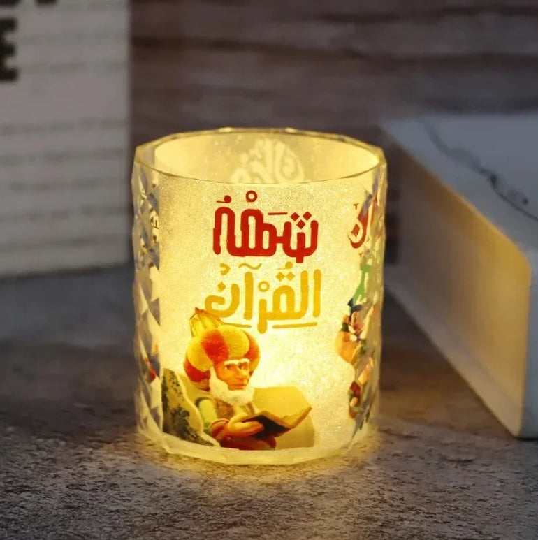 2025 Ramadan LED Lantern Light Eid Mubarak Decoration for Home Islamic Muslim Festival Party Ramadan Kareem Decor EID Al Adha