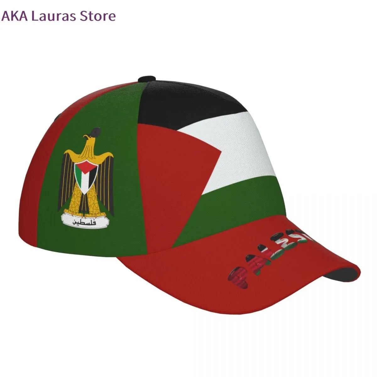 Palestine Flag Palestinian Golf hat men Baseball Cap Sports Casual Snapback Hat Outdoor Hip Hop Hats For Men Women Unisex