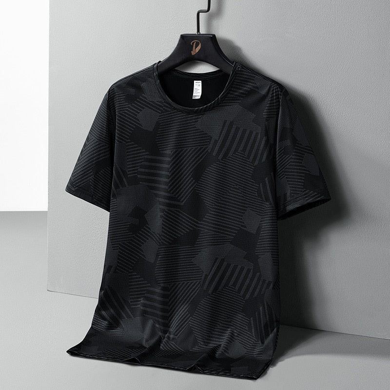 Quick Dry Mesh T-shirts Fashion Short Sleeves - Jointcorp