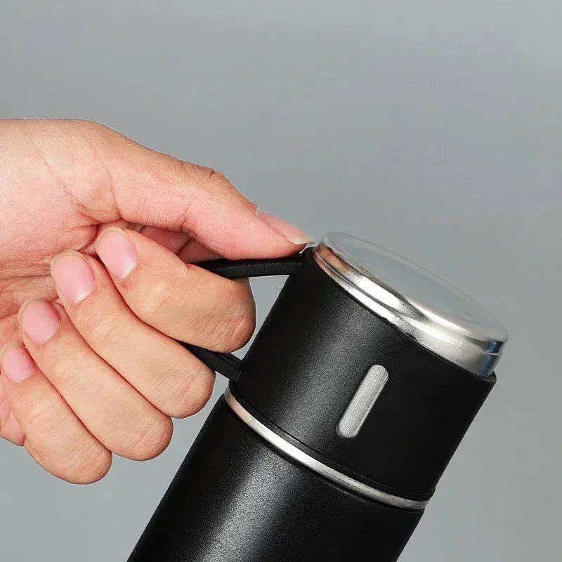 304 Vacuum Stainless Steel Thermos Cup Outdoor Hot Water Thermal Insulation Cup Office Business Style Thermos Bottle