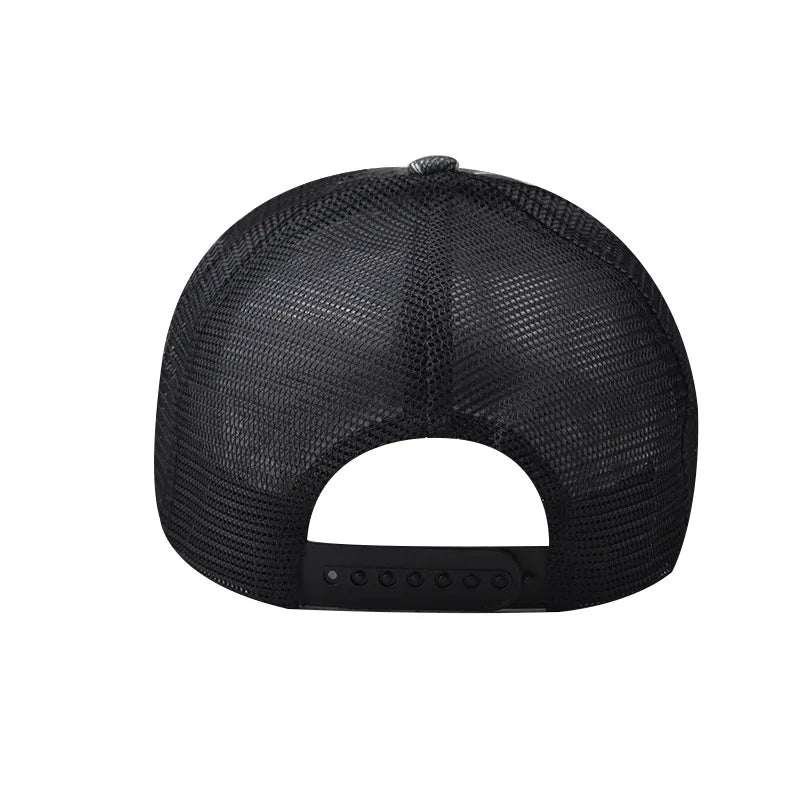 Personality Letter New Design Retro Mesh Baseball Cap For Men Women Autumn Summer Snapback Hat High Top Network Sun Hats Gorras