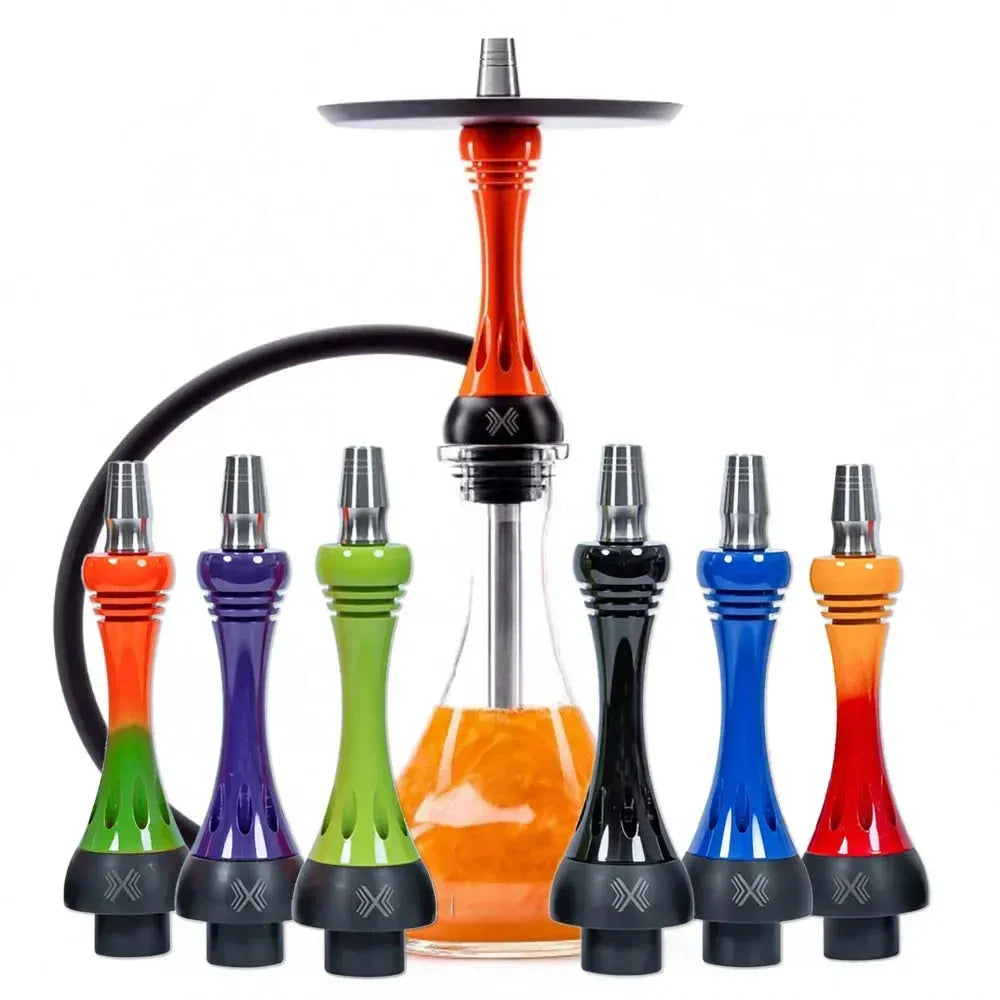 Premium Hookah Set Model X Multicolor Shisha Chicha Nargile Water Pipe Accessories