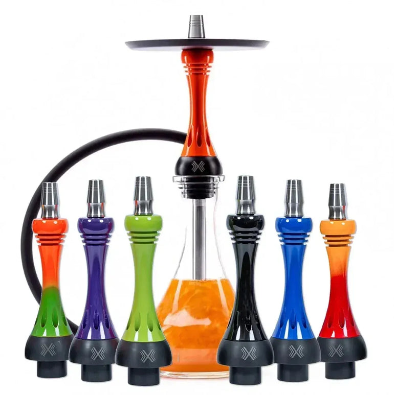 Premium Hookah Set Model X Multicolor Shisha Chicha Nargile Water Pipe Accessories