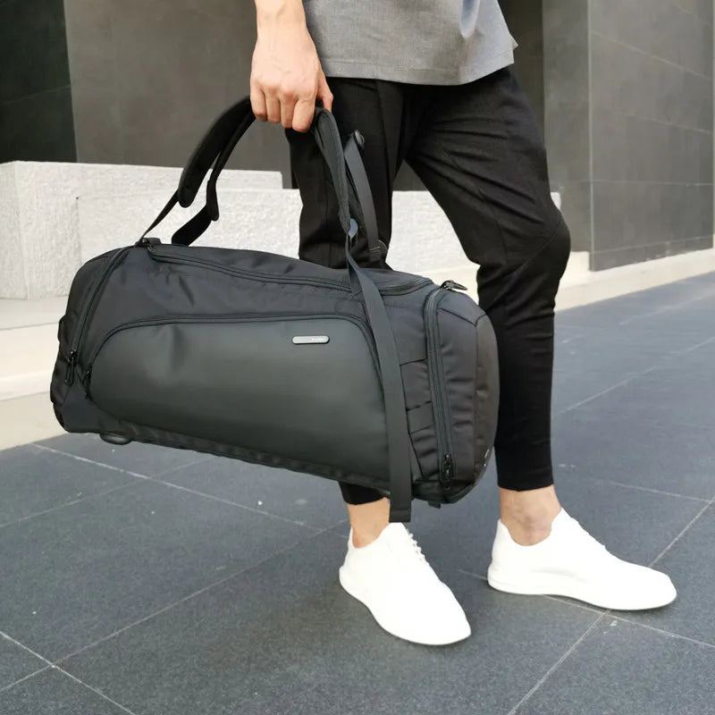 BANGE NEW Men Backpack Shoes Backpack Waterproof Travel Sports Fitness Bags For Women Teenagers School Bagpack Rucksack