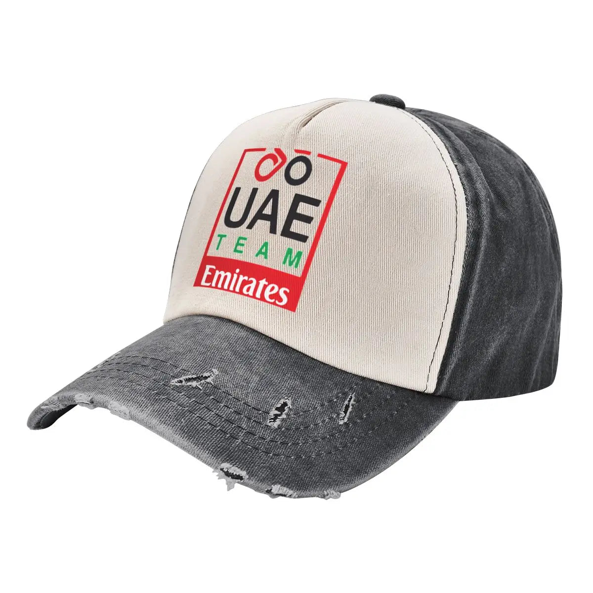 UAE Team Emirates Pro Cycling 2024 Gift Cool A Washed Baseball Cap Hat