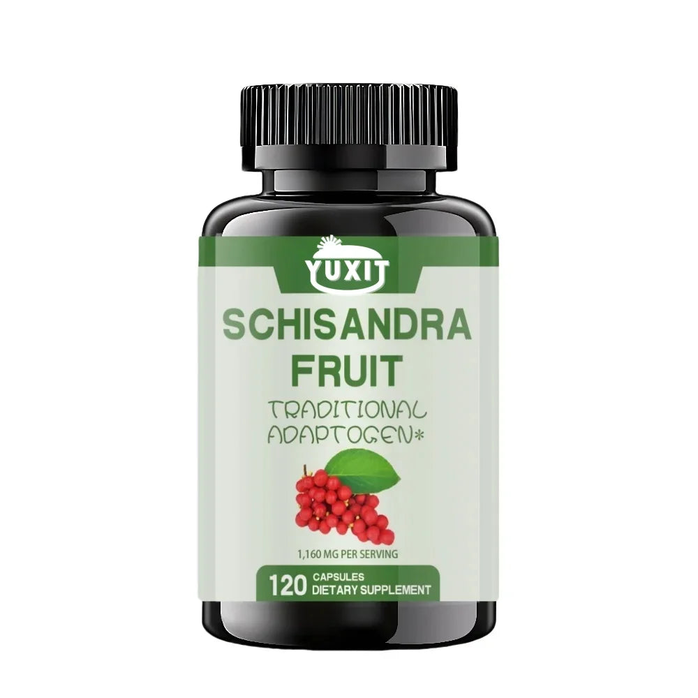 YUXIT Schizandra Berry Herbal Supplement Stress Relief Liver Support Natural Relaxation