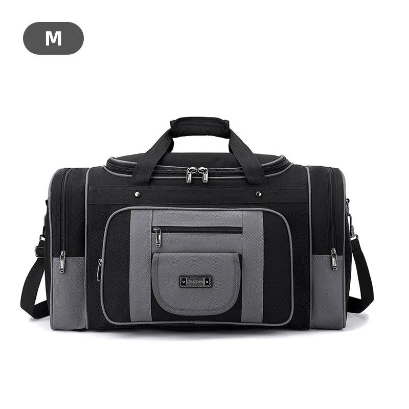 Men Travel Bag Gym Fitness Multi-funcation Detachable Shoulder Strap Handbag Shoes Pocket Traveling Storage Crossbody Bags