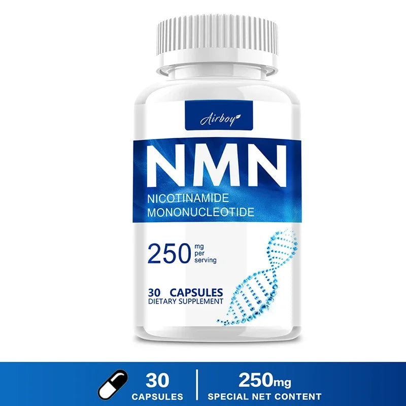 NMN Nicotinamide Mononucleotide - Supports Cell Repair and Growth, Reduces Wrinkles and Increases Skin Elasticity