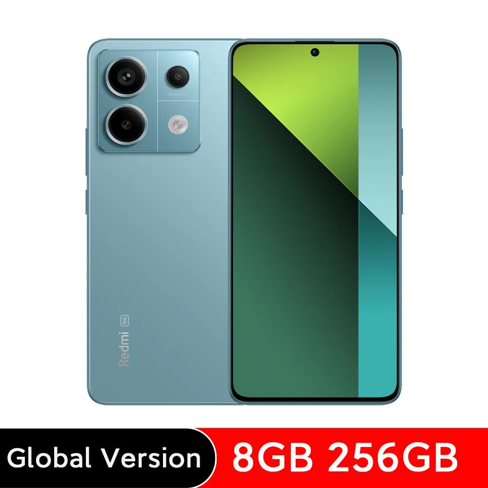 Xiaomi Redmi Note 13 Pro 5G Global Version Snapdragon 7s Gen 2 200MP OIS Camera 67W Turbo Charging 120Hz AMOLED NFC