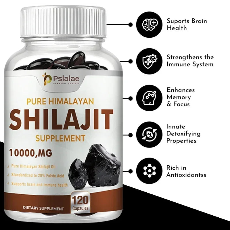 Shilajit - Increase Vitality and Energy, Improve Cognitive Function, and Enhance Memory