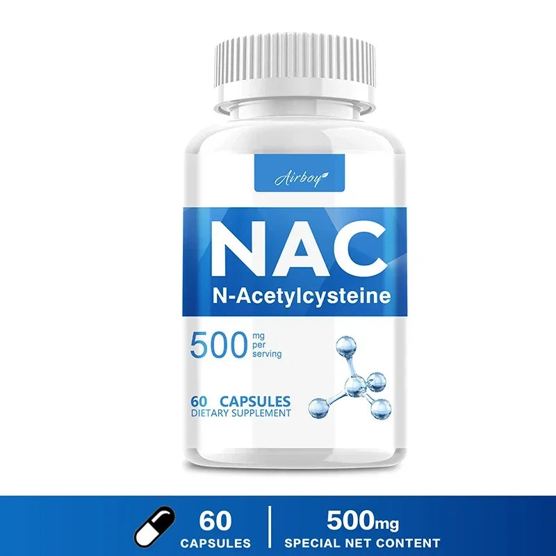 NAC - N-Acetylcysteine - Respiratory Health, Immune Health, Promote Liver and Kidney Detoxification