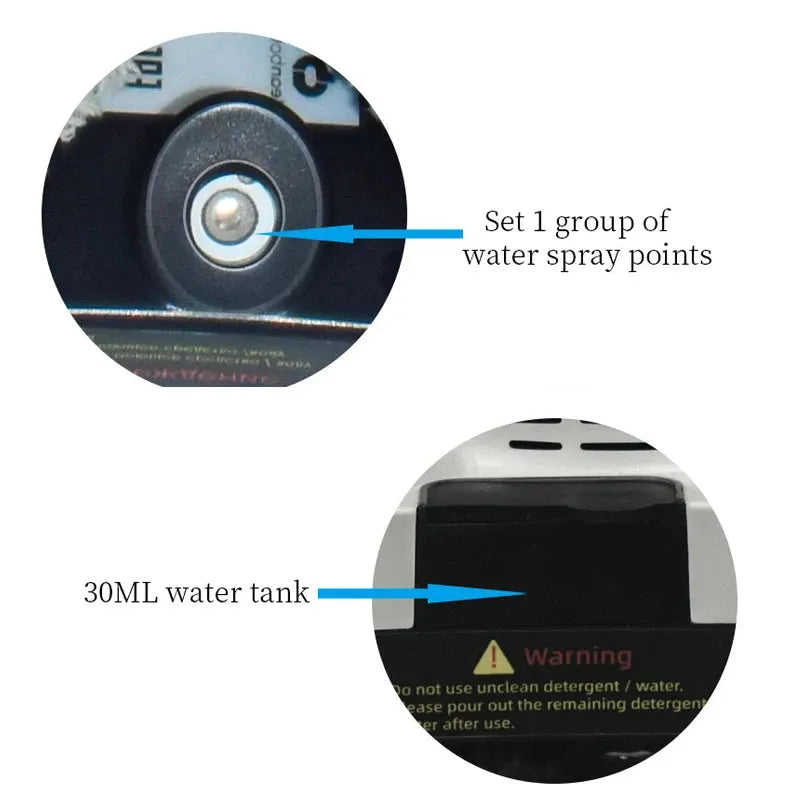 Water spray window cleaning robot intelligent high-rise double-sided brushless motor glass cleaner spray type