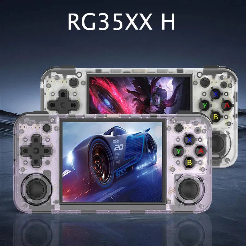 RG35XX H Handheld Game Console 3300mAh 64G  Classic Games 3.5-inch IPS Screen Linux Retro Video Games Player