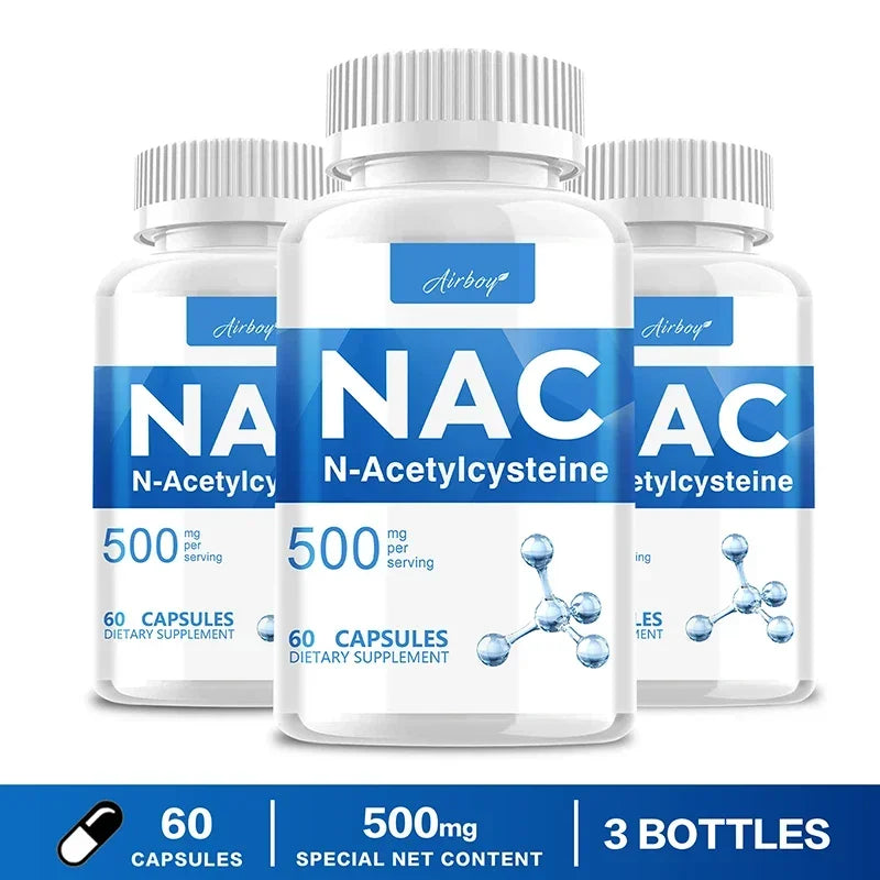 NAC - N-Acetylcysteine - Respiratory Health, Immune Health, Promote Liver and Kidney Detoxification