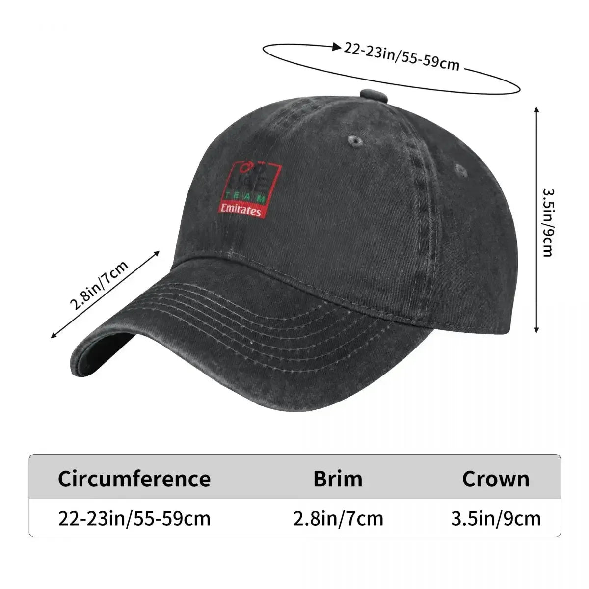 UAE Team Emirates Pro Cycling 2024 A Baseball Cap