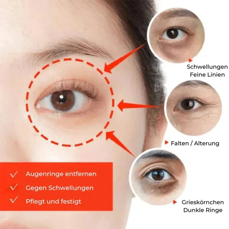 15ml Peptide Collagen Eye Cream Retinol Essence Anti-Dark Circles Remove Fat Particles Firming Lifting Eye Skin Beauty Eyecare