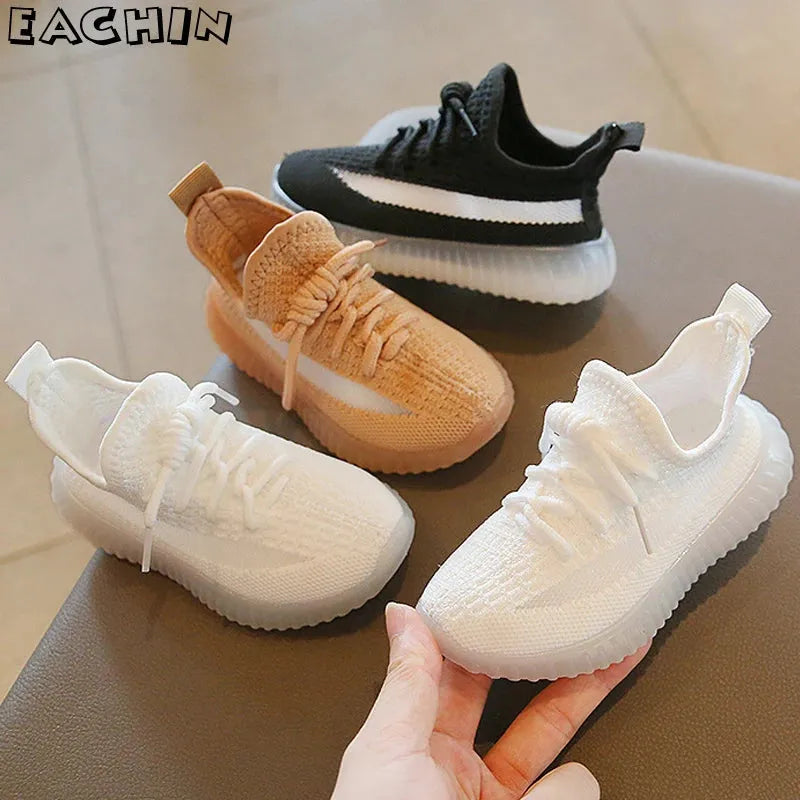 Children's Shoes Mesh Breathable Toddler Soft Comfortable Casual Shoes Boys Girls Sneakers Kids New Non-slip Sport Running Shoes