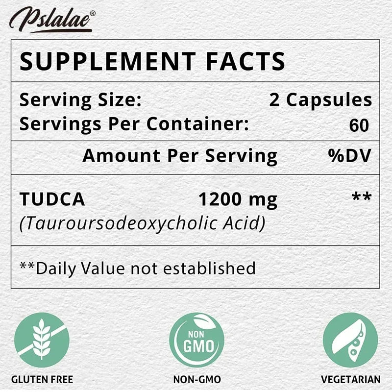 Advanced TUDCA - Liver Support, Promotes Deep Detoxification, Cleansing and Repair