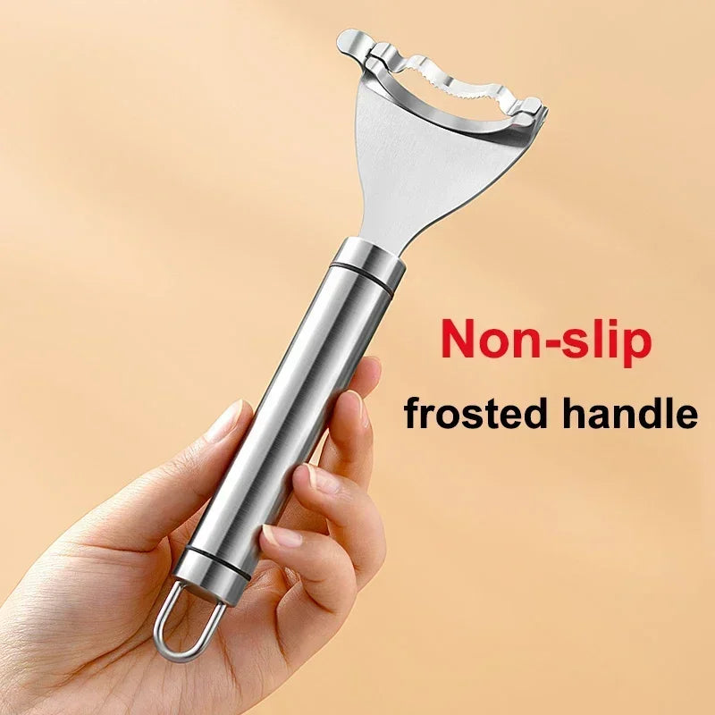 Stainless Steel Serrated Corn Peeler Corn Shaver Planer Thresher Stripper Cutter Melon Fruit Planer Sheller Kitchen Gadget Tool