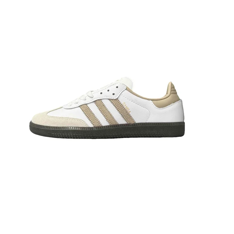 Adidas Originals Samba Gazelle OG Women and Men Cloth Olive Green Retro Low Top Non-slip German Training Board Shoes 1E3440