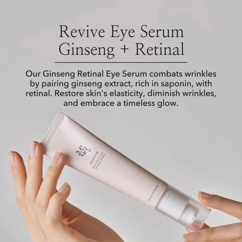 30ml Revive Eye Serum Retinal Ginseng Eye Cream Moisturizer Brighten Nourishing Eye Skin Firming Lifting Eye Bag Korea Eyes Care