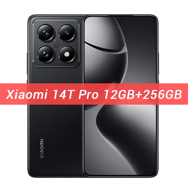 Xiaomi 14T Pro 5G Global Version Smartphone 144Hz AMOLED Display MTK Dimensity 9300+ NFC 50MP Leica Camera 120W HyperCharge