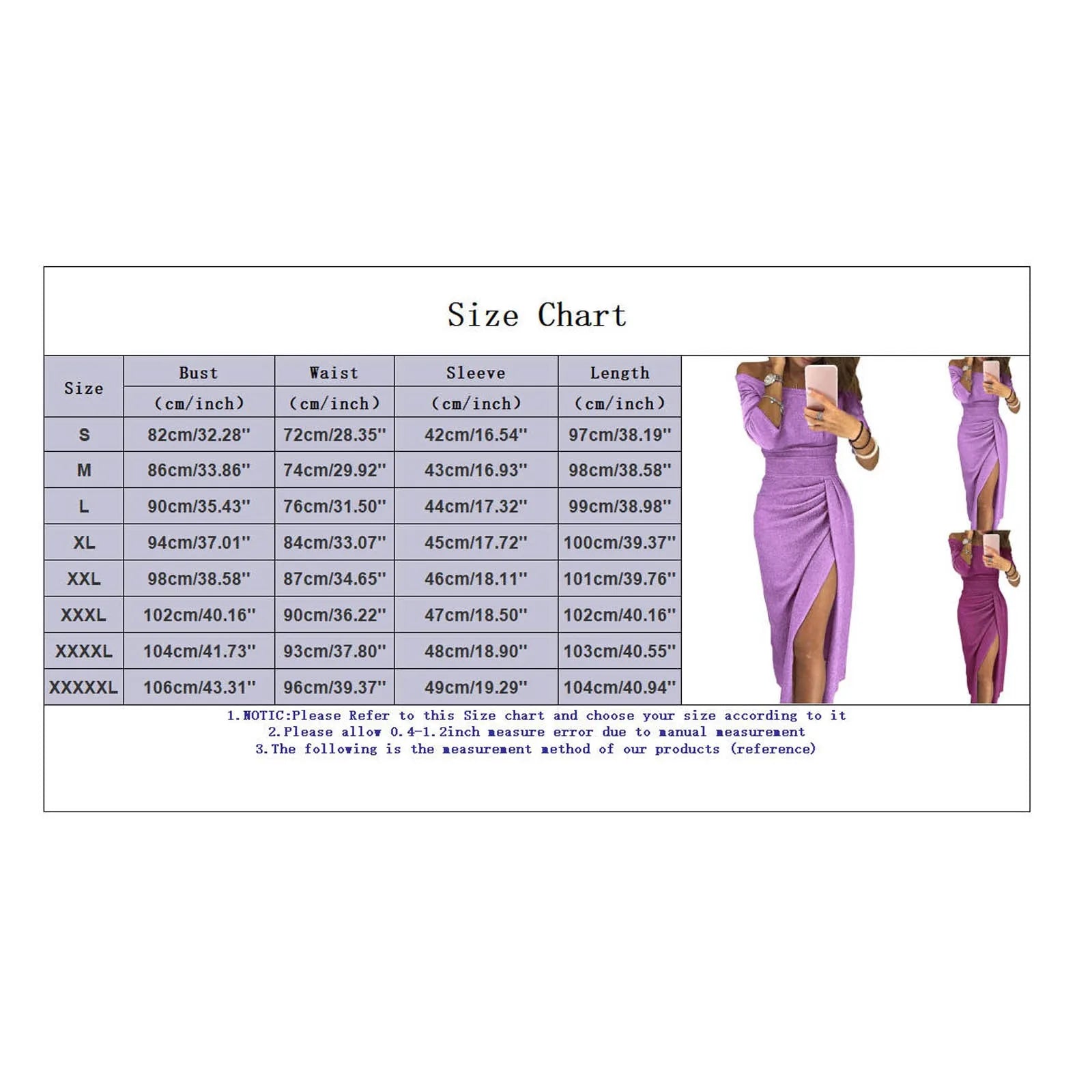 Elegant Midi Bodycon Dress Women Sexy Off-shoulder Side Slit Dress Solid Evening Party Dress Female Fashion Long Sleeve Dress