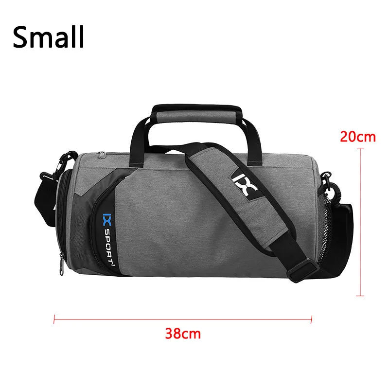 IX Large Gym Bag Fitness Bags Wet Dry Training Men Yoga For Shoes Travel Shoulder Handbags Multifunction Work Out Swimming Bag