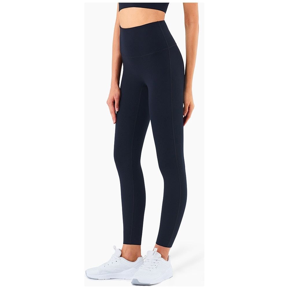 Yoga Pants Women Four-way Stretch Sports Leggings Without T-line Gym High Waist Seamless Leggings Sport Women Fitness - Jointcorp