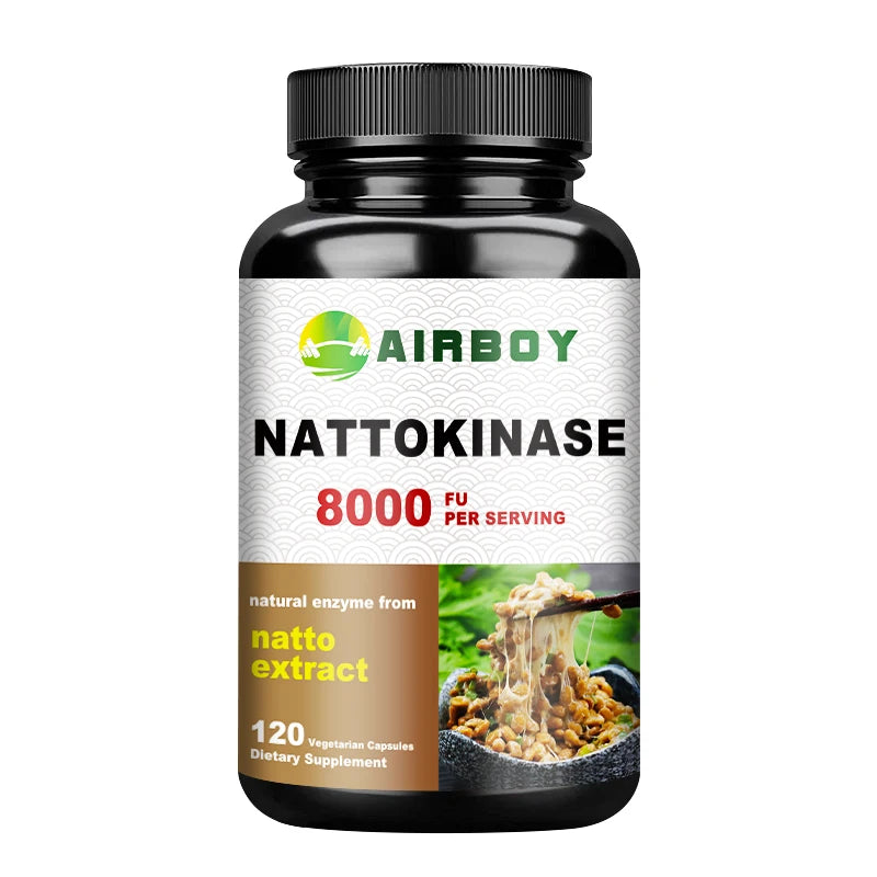 Nattokinase Supplement - Promotes Overall Heart and Cardiovascular Health