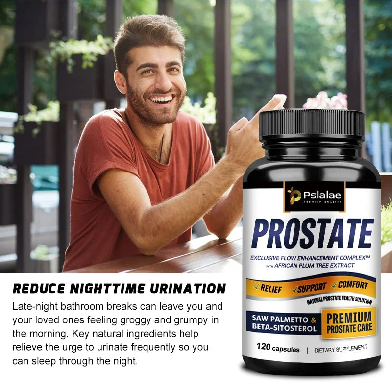 Prostate - Contains Saw Palmetto To Improve Frequent Urination and Promote Hair Growth, Made in America