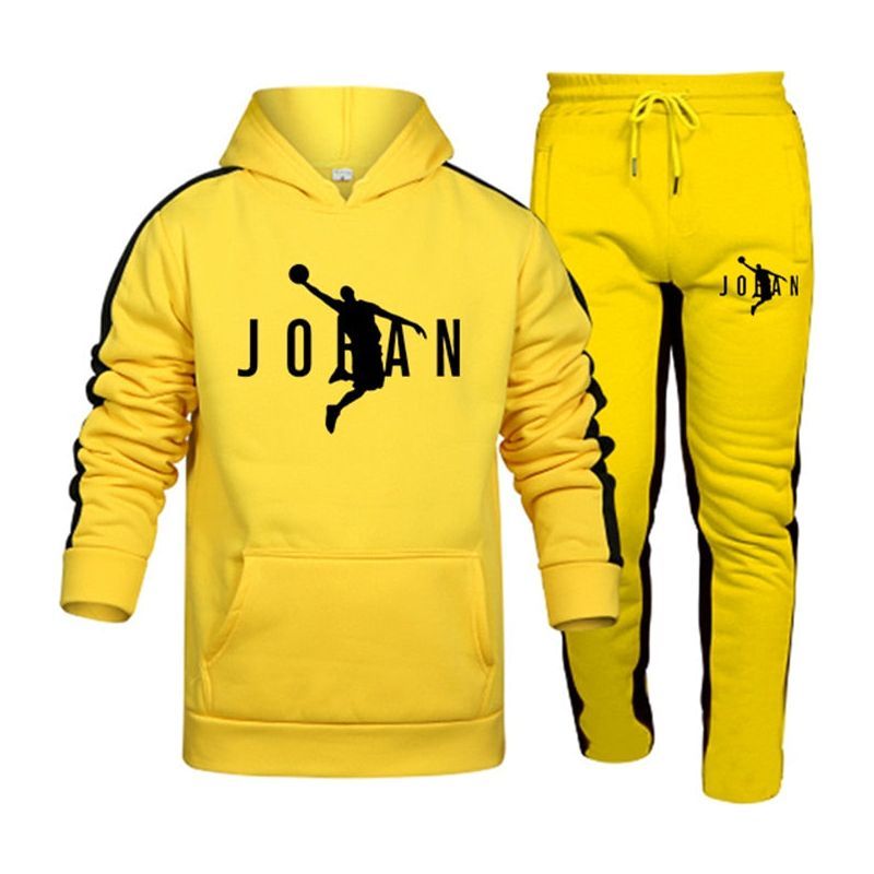 Sportswear Men's 2-piece Sweatshirt + Sweatpants Sportswear Hoodie Casual Men's Clothing Hoodie Sets - Jointcorp