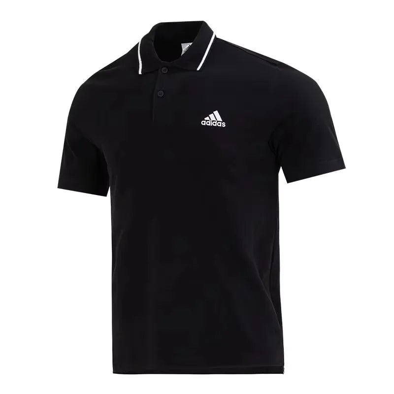 Original New Arrival Adidas M SL PQ PS Men's POLO shirt short sleeve Sportswear