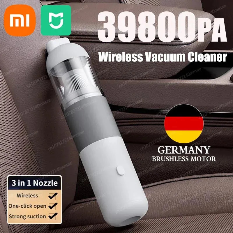 Xiaomi MIJIA 39800PA Wireless Car Vacuum Cleaner 3 in1 Automobile Vacuum Clean Portable Vacuum Cleaner Handheld Dust Catcher