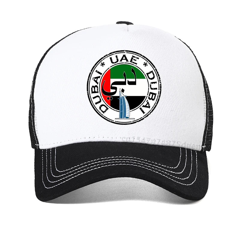 Dubai City United Arab Emirates Uae Foot - Popular Baseball Cap Unisex hats summer Cool Golf Hat bone