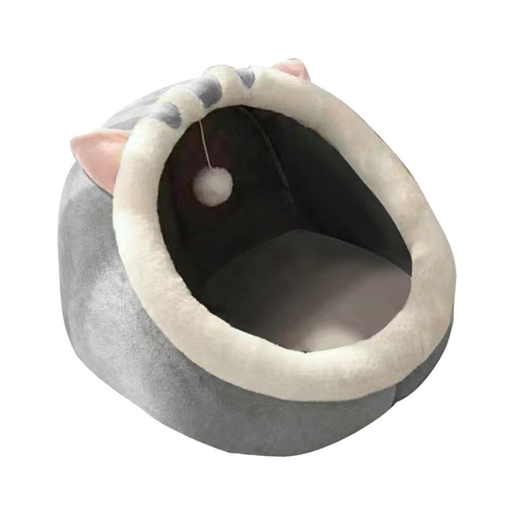 Cat Bed Washable Cave Mat for Small Plush Dogs with Removable Bed for Cat and House - Jointcorp