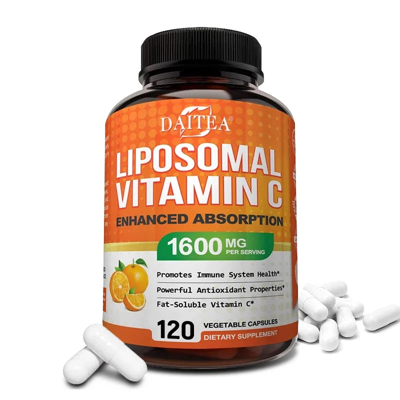 Vitamin C Vegetarian Capsules Promote Immune Development and Are Recommended To Provide VC Energy Supplements for Families