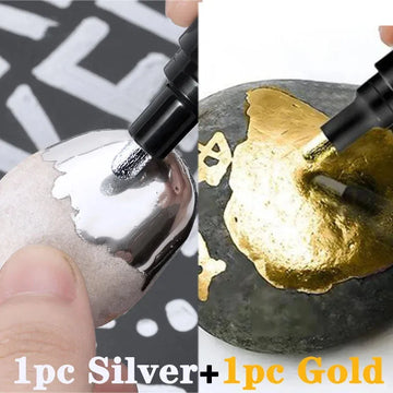 1pc silver 1pc gold