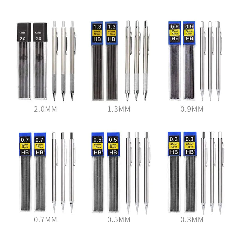 Mechanical Pencil Set Full Metal Art