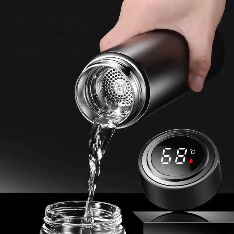 Drinkware Heat Preservation Mug Stainless Steel Thermal Bottle Water Bottles Cups Thermo Cup Bucket Kitchen Dining Bar Home