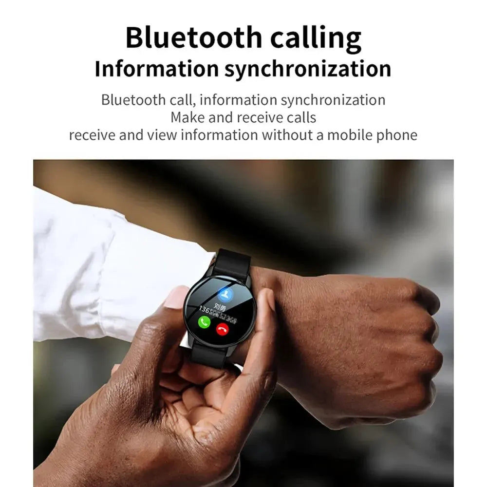 Style Smartwatch Copy Full Round Smartwatch Bluetooth Call Smart Watch Men Women Fitness Bracelets DIY Faces IOS Android