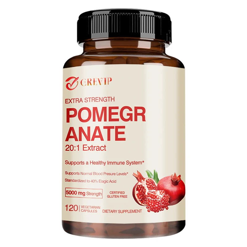 Pomegranate Extract - Maintains Normal Blood Pressure Levels and Improves Mental Health