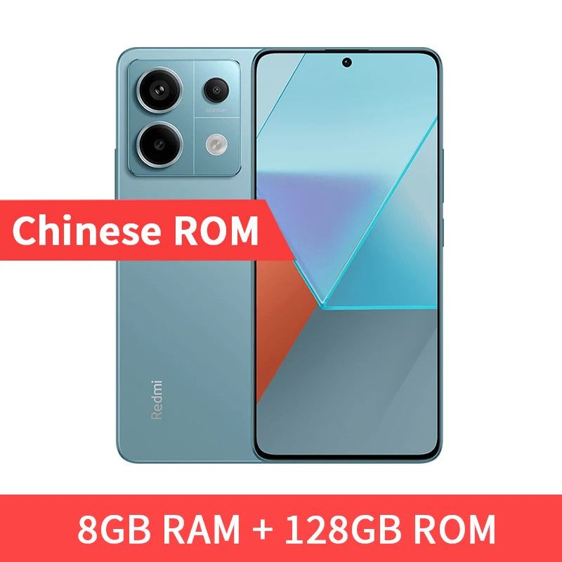 Global ROM Xiaomi Redmi Note 13 Pro 5G Mobile Phone NFC 200MP Camera 120Hz Display 5100mAh Battery 67W Fast Charging 6.67"