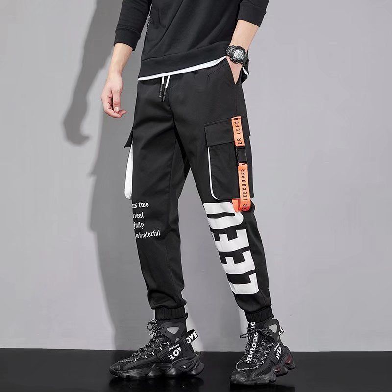 Men‘s Pants Hip Hop Streetwear Cargo Pants Men Harem Pants Casual Men Clothing Joggers Pants Men Trousers - Jointcorp