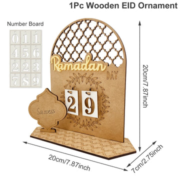 Wooden Calendar 1