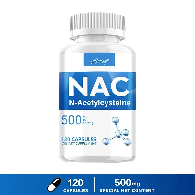 NAC - N-Acetylcysteine - Respiratory Health, Immune Health, Promote Liver and Kidney Detoxification