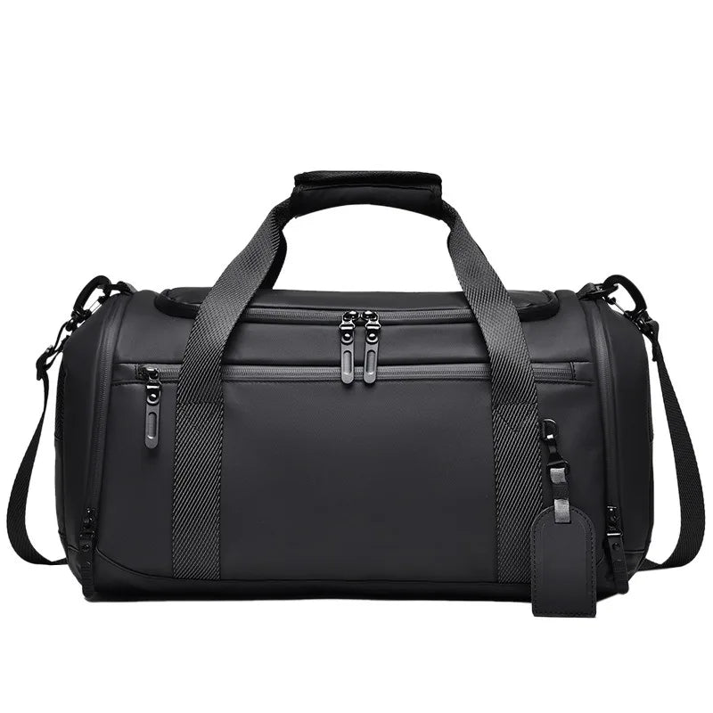 Travel Bag Bag Men Women Wet and Dry Separation Shoe Compartment Large Capacity Handbag Travel Luggage Bag Sports Gym Bag Men