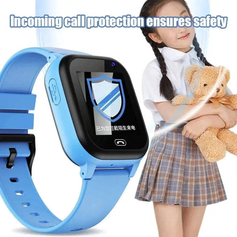 2024 Kids 4G Smart Watch Sim Card Video Call SOS GPS Location Phone Watch Camera Location Tracker Waterproof Child Smartwatch